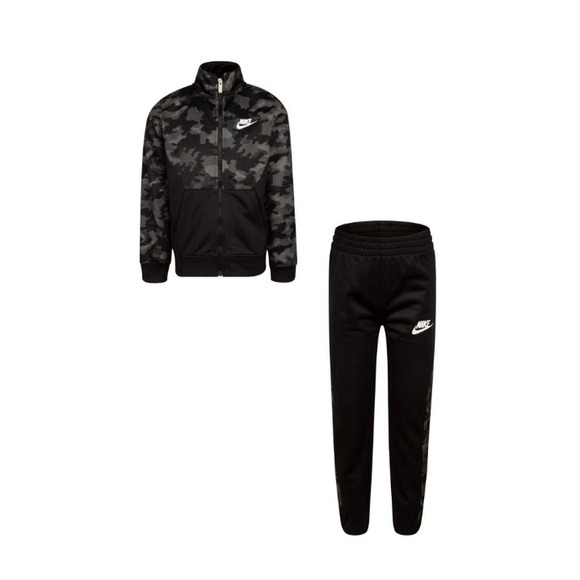 Nike Other - Nike Therma Dri-Fit Kids Size 5 Jacket & Pants Set Black Camo 2 Piece 76H109-023